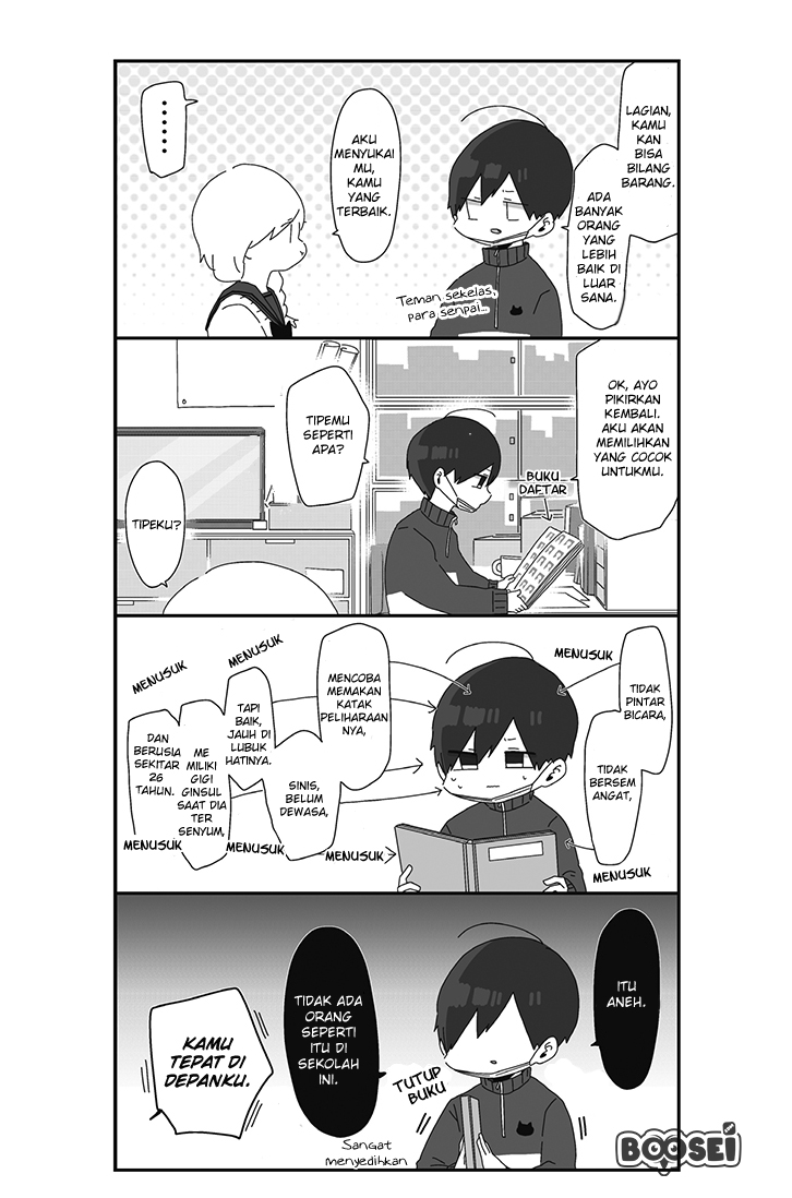 Homura-sensei wa Tabun Motenai Chapter 08 Gambar 5