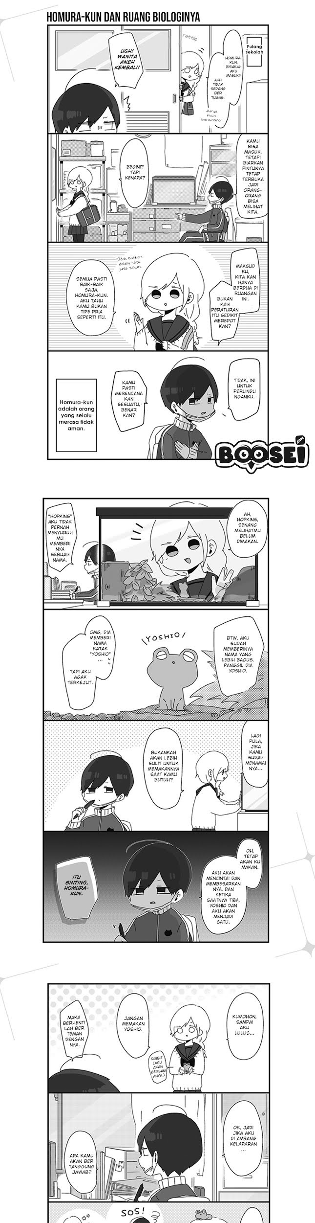 Baca Homura-sensei wa Tabun Motenai Chapter 03 Gambar 2