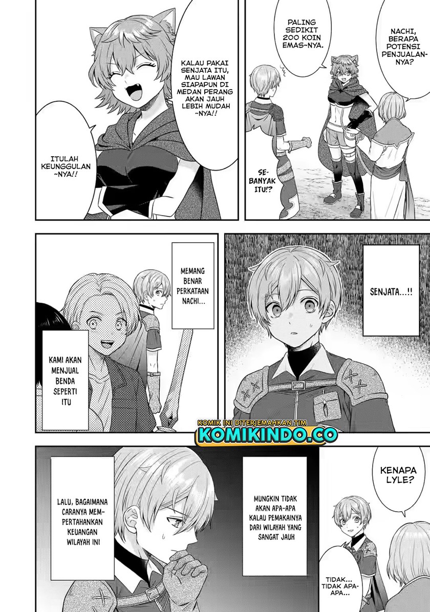 Tensei Ryoushu no Yuuryou Kaitaku: Zensei no Kioku o Ikashite White ni Tsutometara, Yuunou na Jinzai ga Atsumari Sugimashita Chapter 22.1 Gambar 15