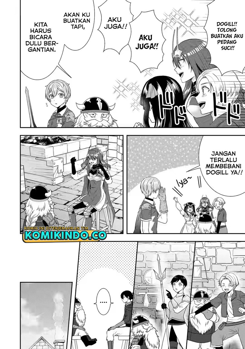 Tensei Ryoushu no Yuuryou Kaitaku: Zensei no Kioku o Ikashite White ni Tsutometara, Yuunou na Jinzai ga Atsumari Sugimashita Chapter 22.1 Gambar 7