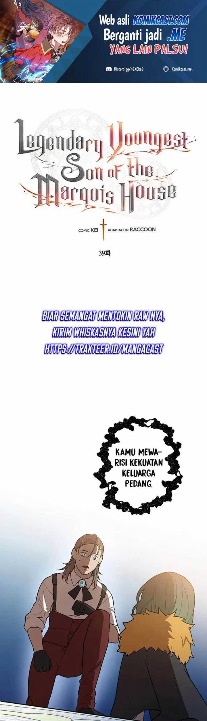 Baca Legendary Youngest Son of the Marquis House Chapter 39 Gambar 2
