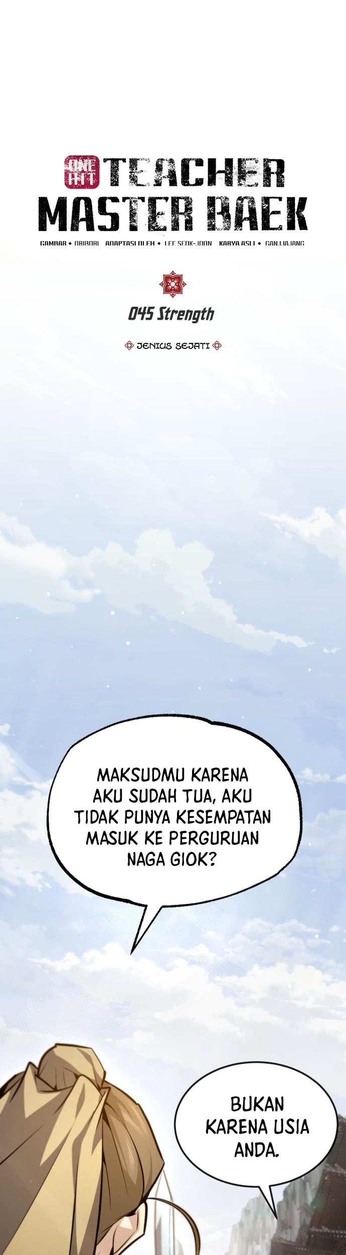 Baca Number One Star Instructor Master Baek Chapter 45 Gambar 2