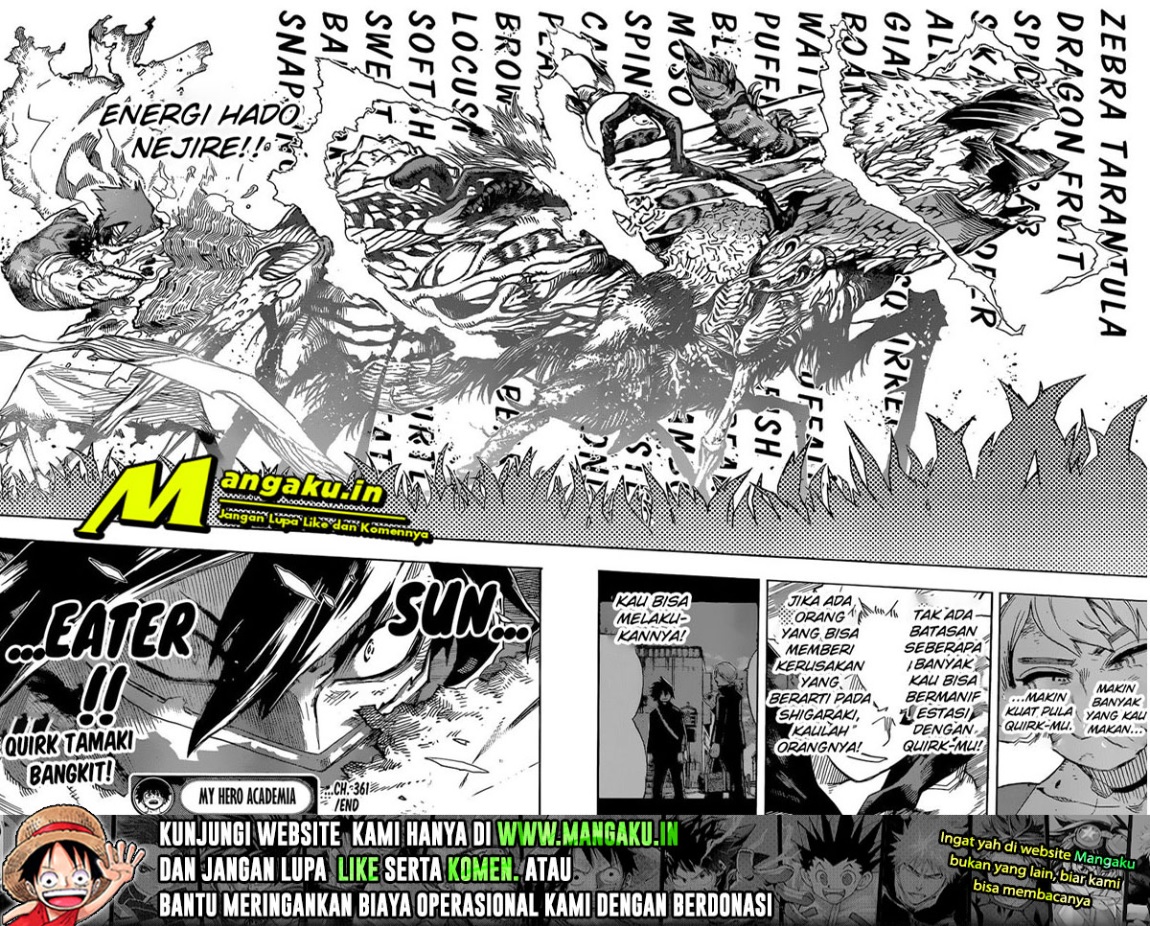 Boku no Hero Academia Chapter 361 Gambar 6