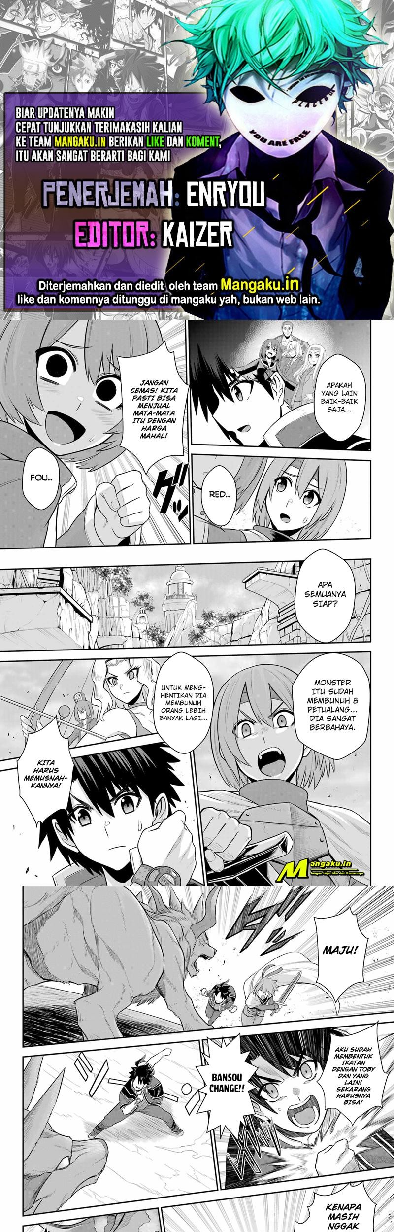 Baca Komik The Red Ranger Becomes an Adventurer in Another World Chapter 17.2 Gambar 1