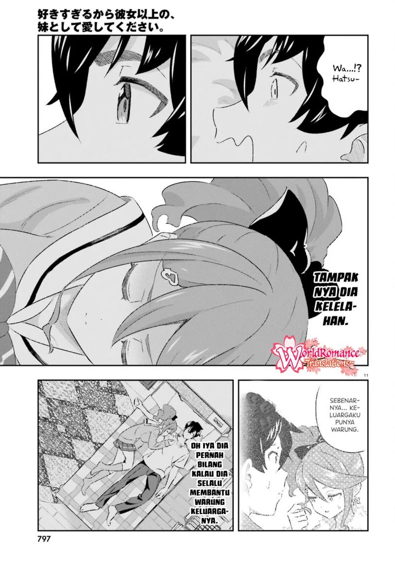 Suki Sugiru Kara Kanojo Ijou no, Imouto Toshite Aishite Kudasai Chapter 07 Gambar 12