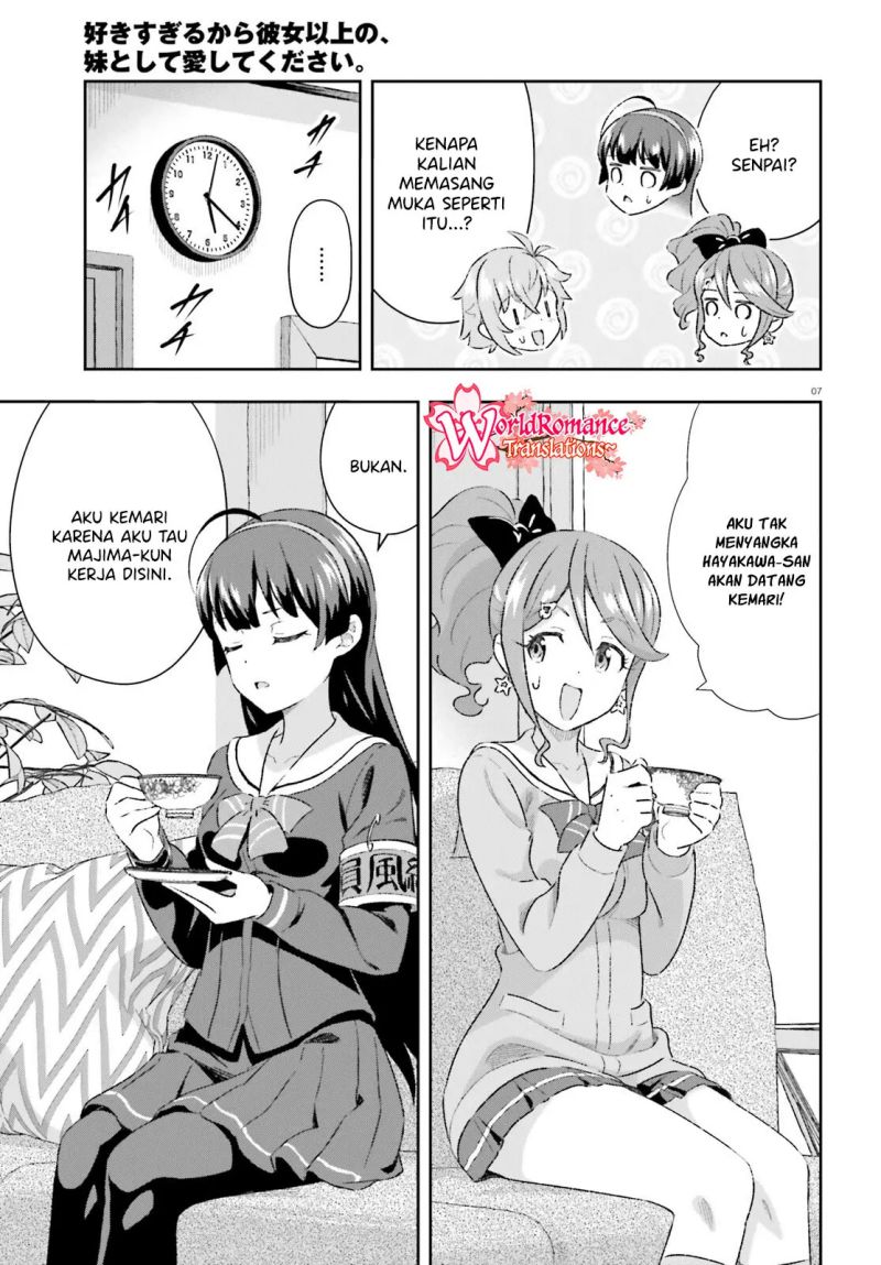 Suki Sugiru Kara Kanojo Ijou no, Imouto Toshite Aishite Kudasai Chapter 06 Gambar 8