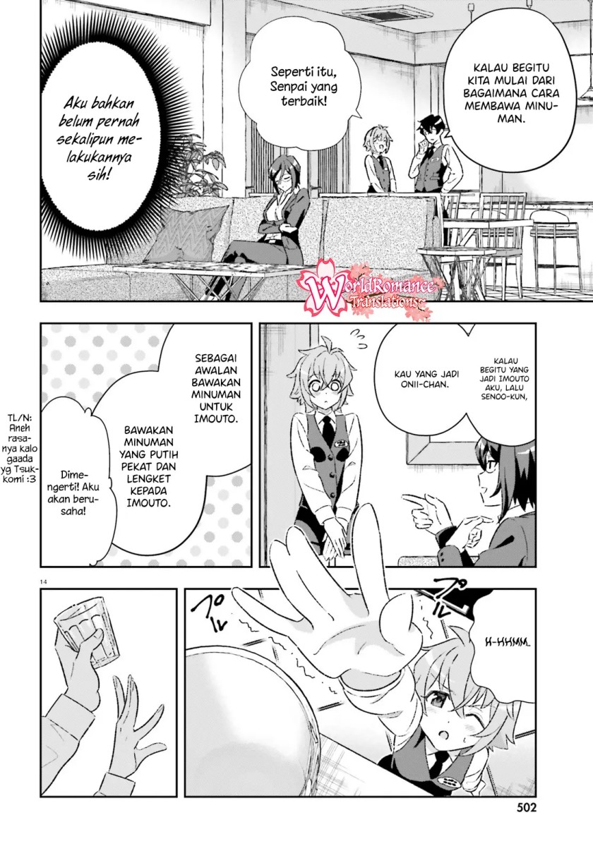 Suki Sugiru Kara Kanojo Ijou no, Imouto Toshite Aishite Kudasai Chapter 04 Gambar 14