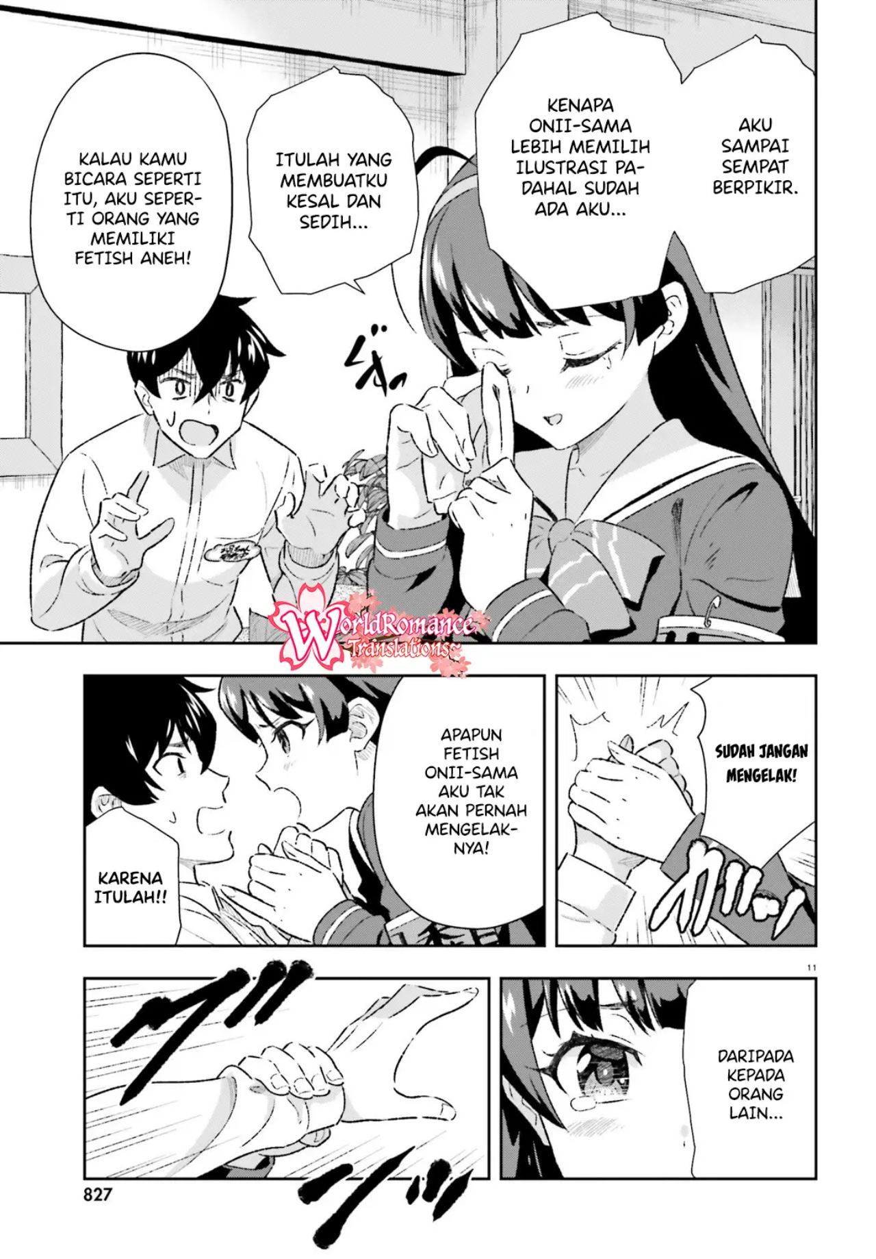 Suki Sugiru Kara Kanojo Ijou no, Imouto Toshite Aishite Kudasai Chapter 03.2 Gambar 12