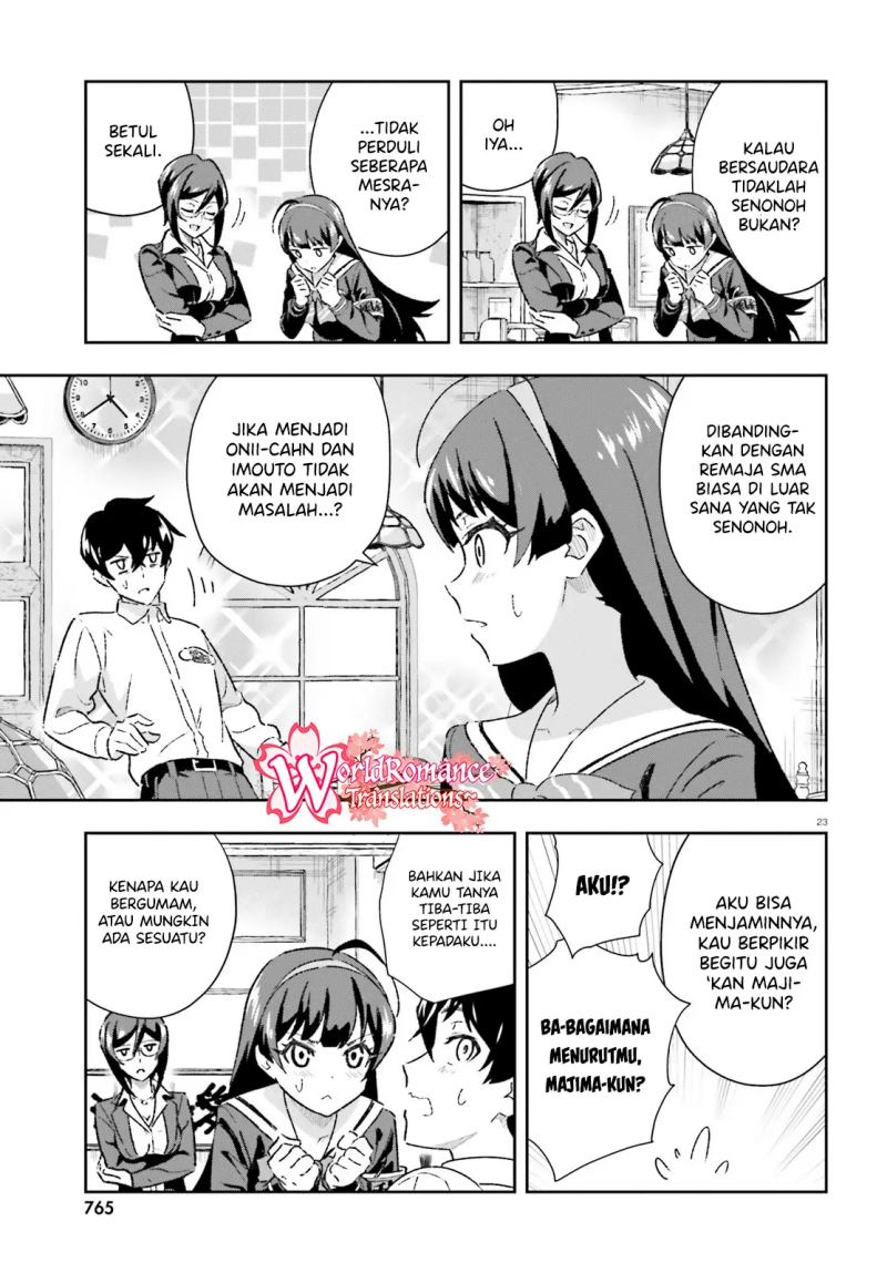 Suki Sugiru Kara Kanojo Ijou no, Imouto Toshite Aishite Kudasai Chapter 03.1 Gambar 20