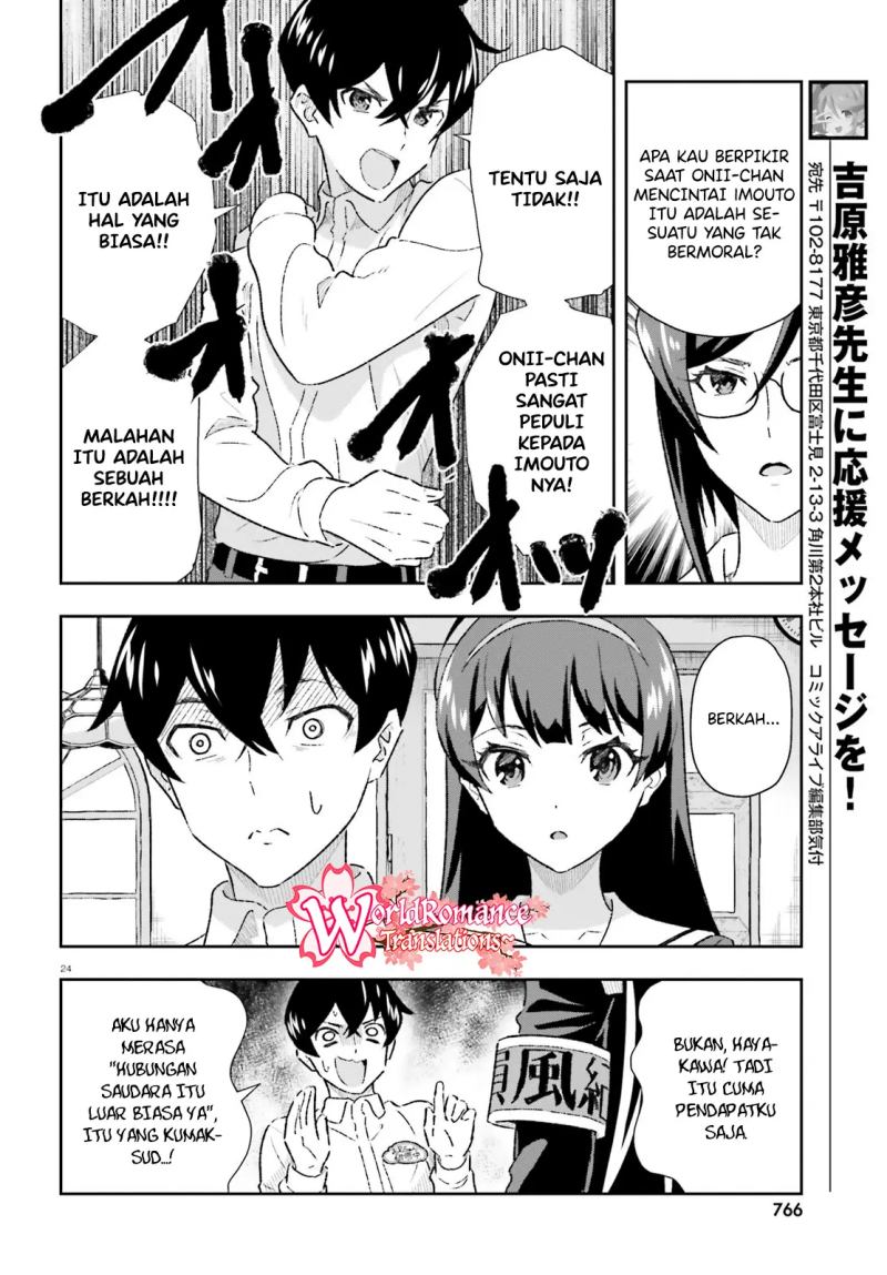 Suki Sugiru Kara Kanojo Ijou no, Imouto Toshite Aishite Kudasai Chapter 03.1 Gambar 21