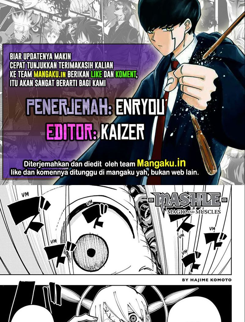 Baca Komik Mashle: Magic and Muscles Chapter 118 Gambar 1