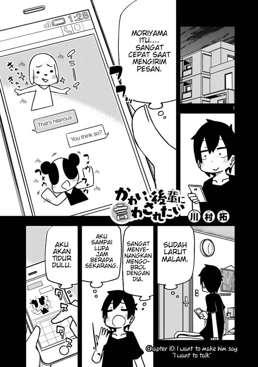 Baca Kawaii Kouhai ni Iwasaretai Chapter 10 Gambar 2