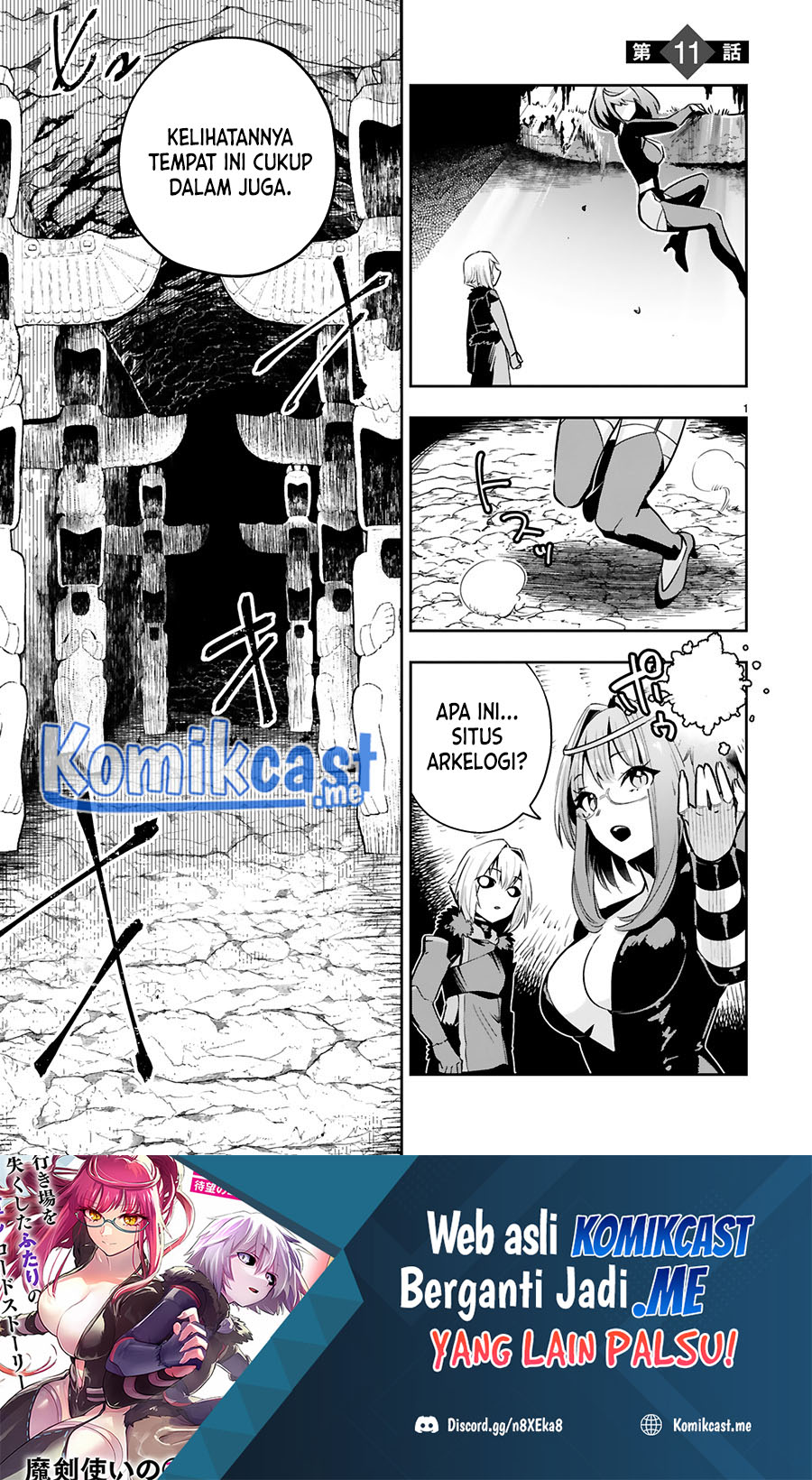 Maken Tsukai no Moto Shounen Hei wa, Moto Teki Kanbu no Onee-san to Issho ni Ikitai Chapter 11 Gambar 3