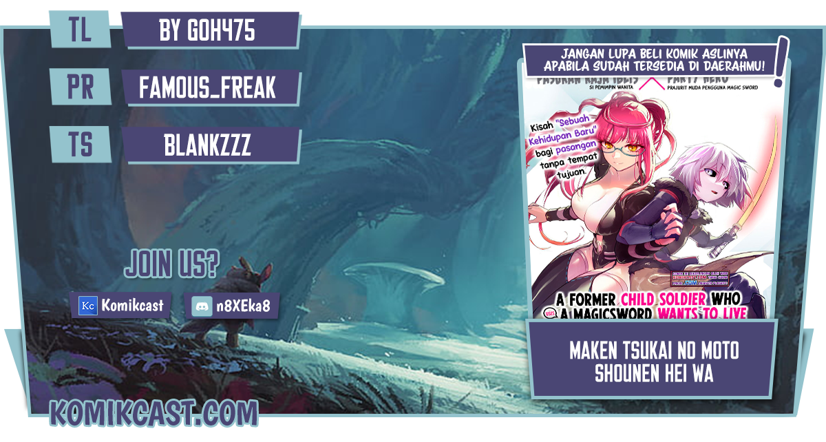 Baca Komik Maken Tsukai no Moto Shounen Hei wa, Moto Teki Kanbu no Onee-san to Issho ni Ikitai Chapter 05.1 Gambar 1