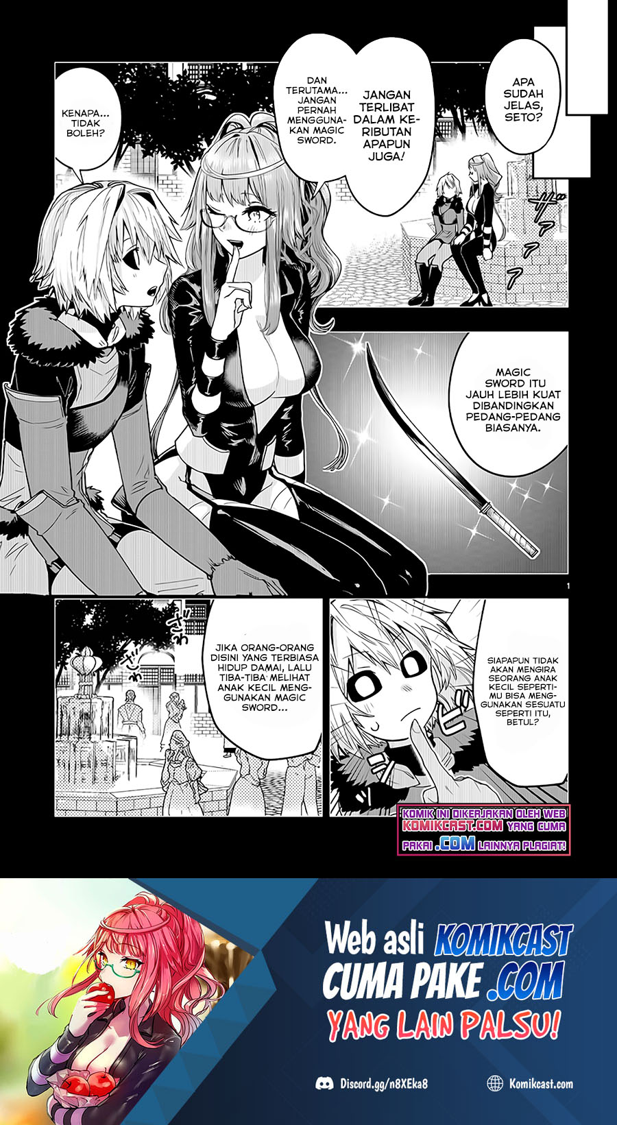 Baca  Maken Tsukai no Moto Shounen Hei wa, Moto Teki Kanbu no Onee-san to Issho ni Ikitai Chapter 05.1 Gambar 2