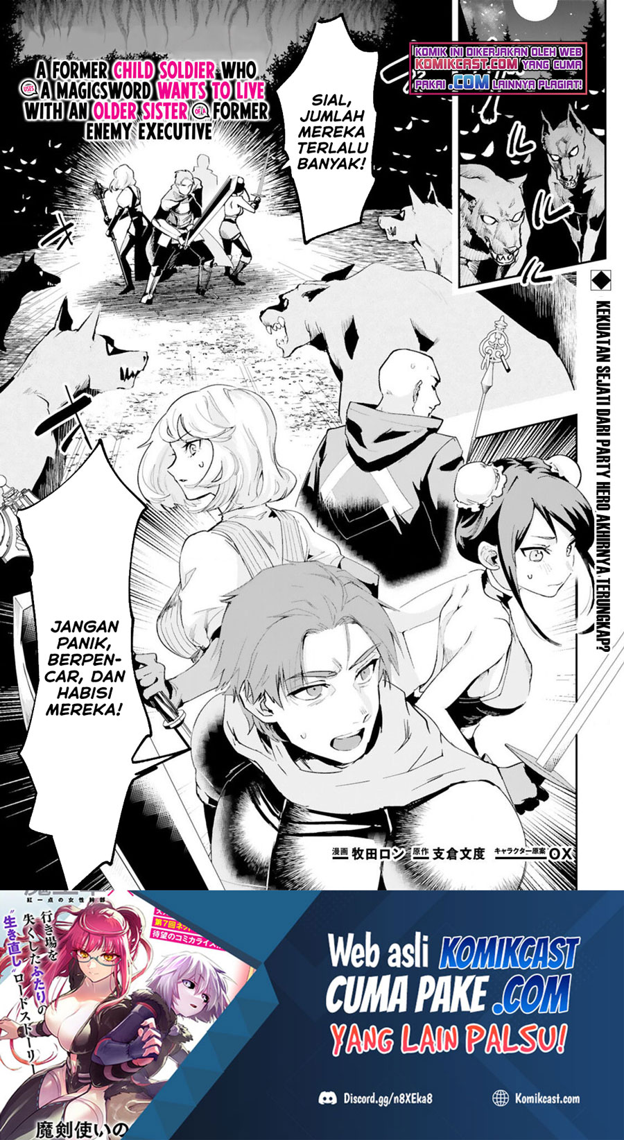 Baca  Maken Tsukai no Moto Shounen Hei wa, Moto Teki Kanbu no Onee-san to Issho ni Ikitai Chapter 03.1 Gambar 2