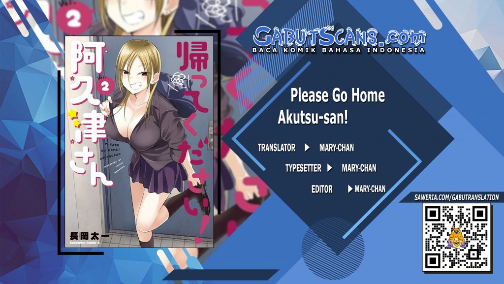 Baca Komik Please Go Home, Akutsu-san! Chapter 114 Gambar 1