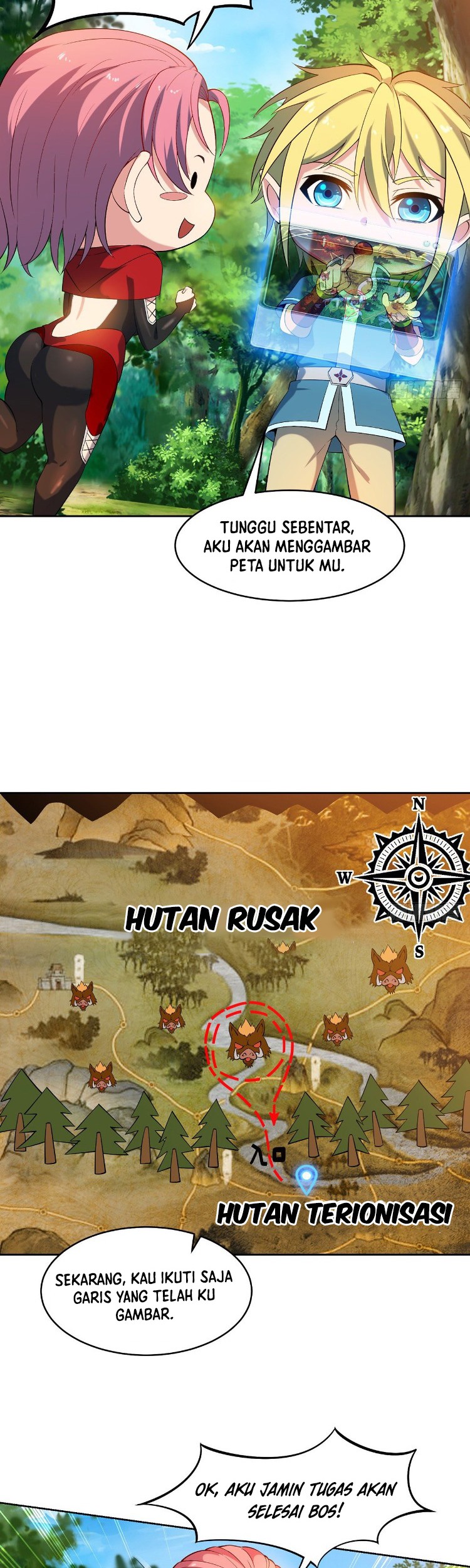 Trapped Inside the Beta Test World for 1000 Years Chapter 14 Gambar 24