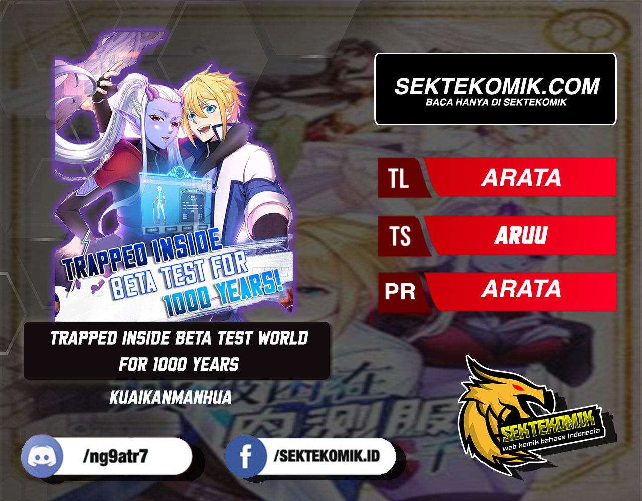 Baca Komik Trapped Inside the Beta Test World for 1000 Years Chapter 13 Gambar 1