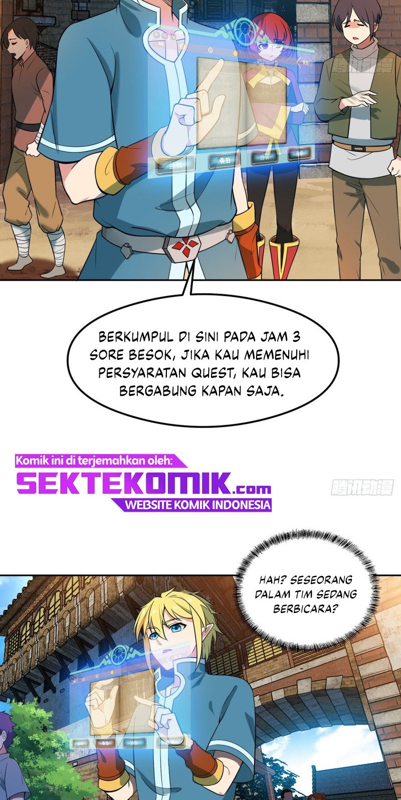 Trapped Inside the Beta Test World for 1000 Years Chapter 09 Gambar 18