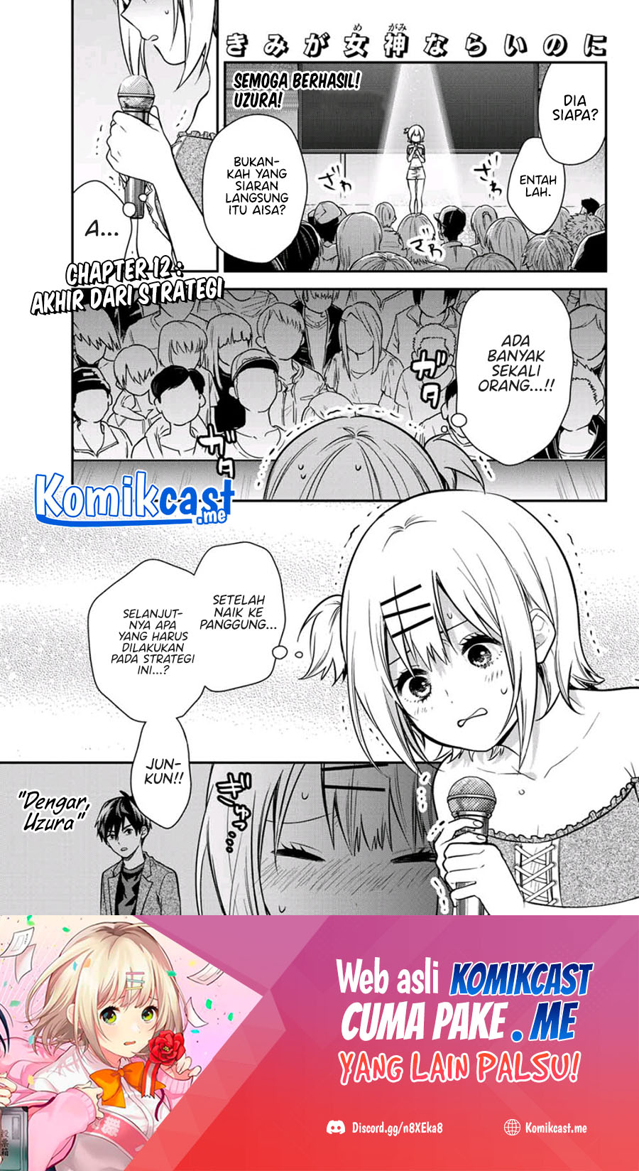 Baca Kimi ga Megami Nara Ii no ni Chapter 12 Gambar 2