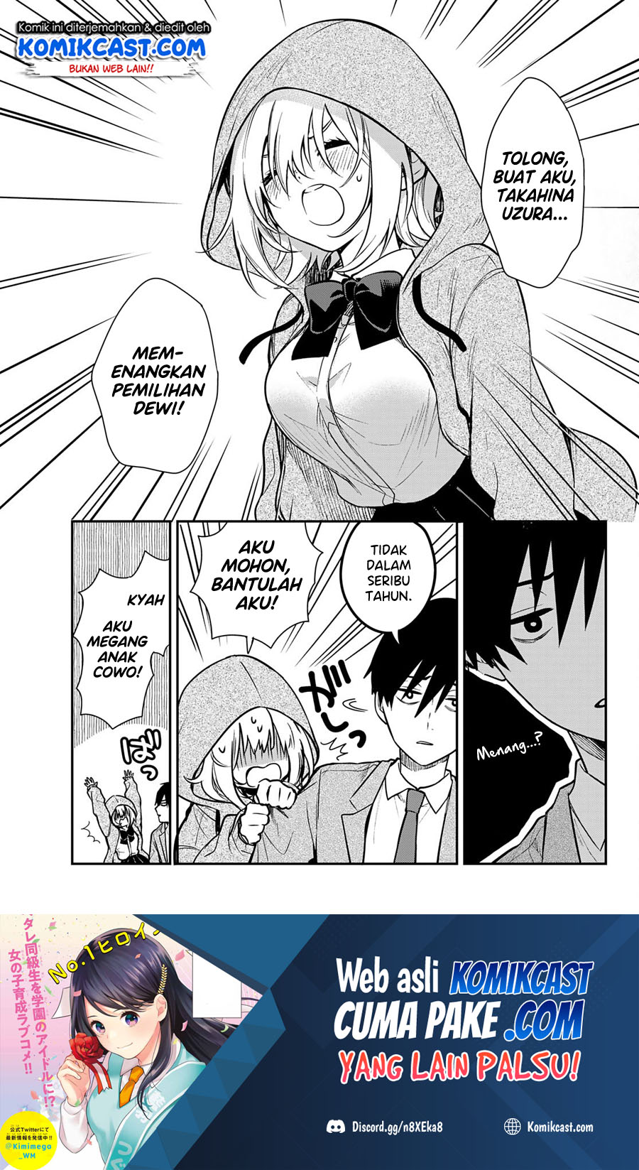 Kimi ga Megami Nara Ii no ni Chapter 01.1 Gambar 14