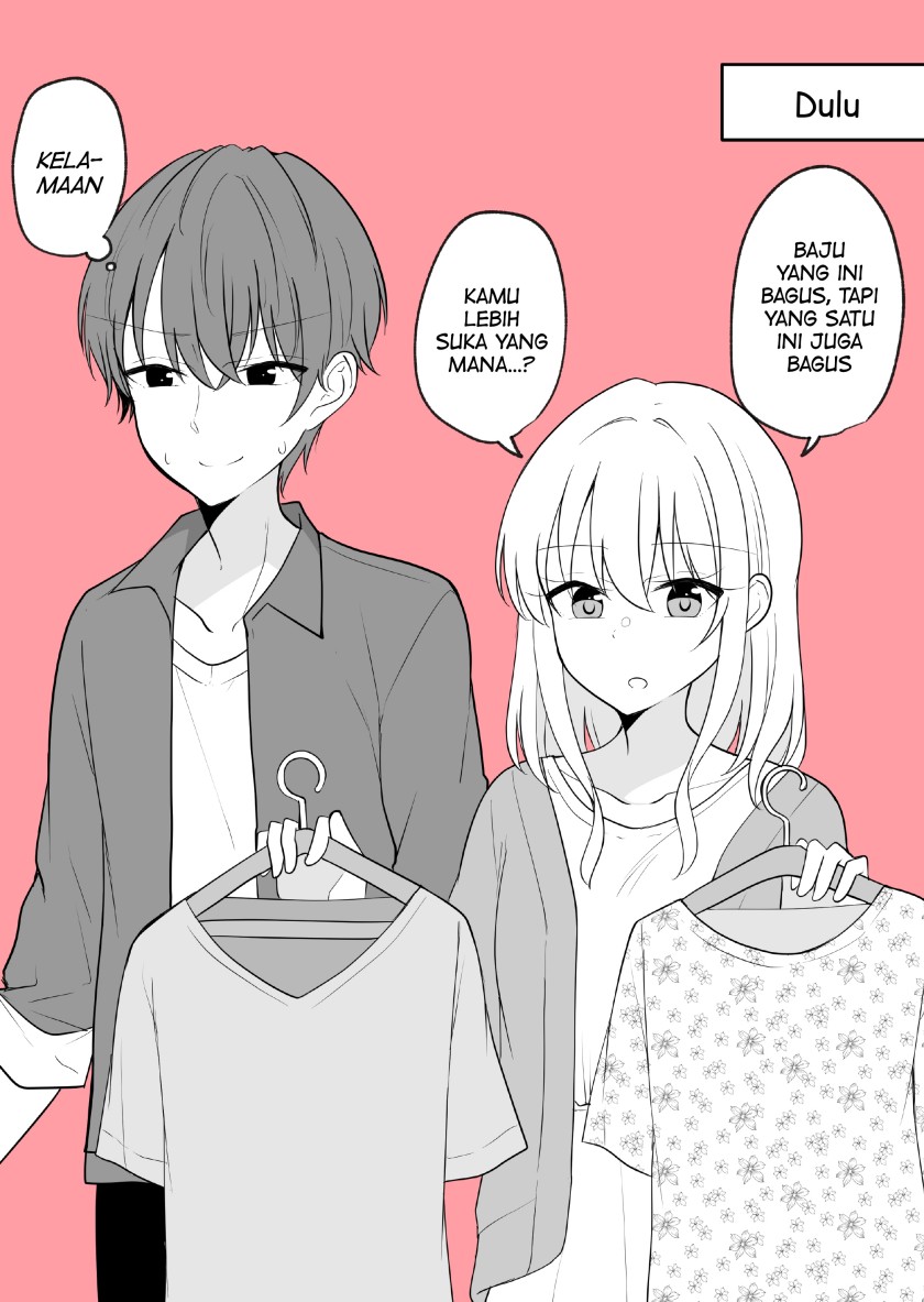 Baca Komik Daily Life of a Couple in Which the Boyfriend Became a Girl One Day Chapter 17 Gambar 1