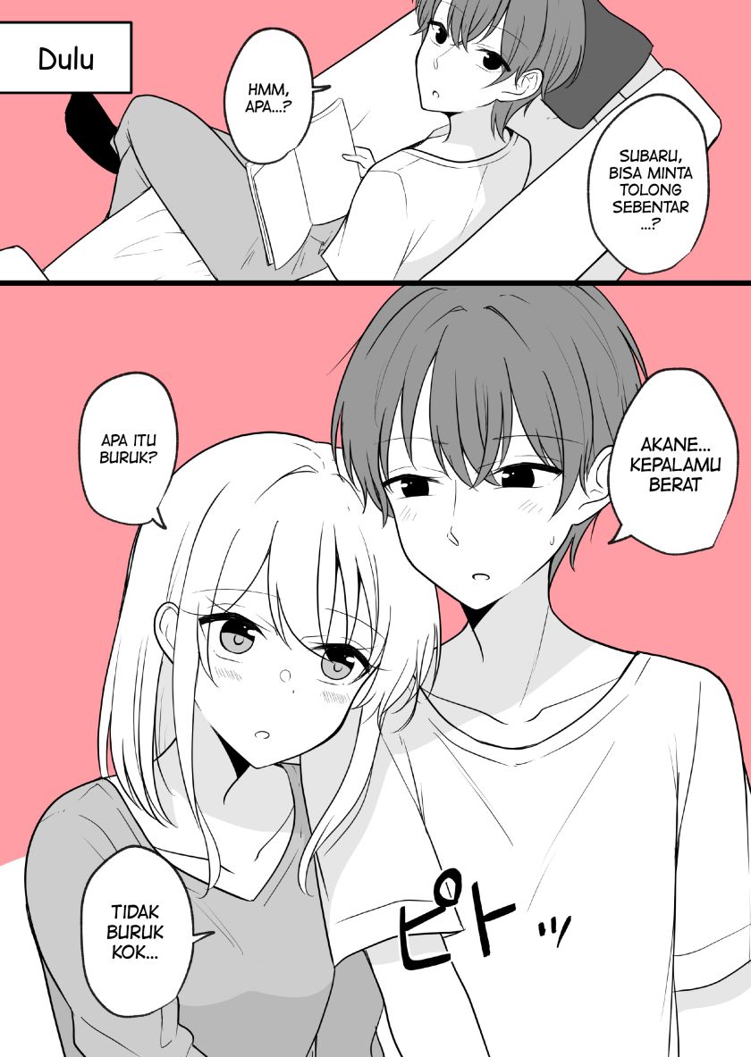 Baca Komik Daily Life of a Couple in Which the Boyfriend Became a Girl One Day Chapter 15 Gambar 1