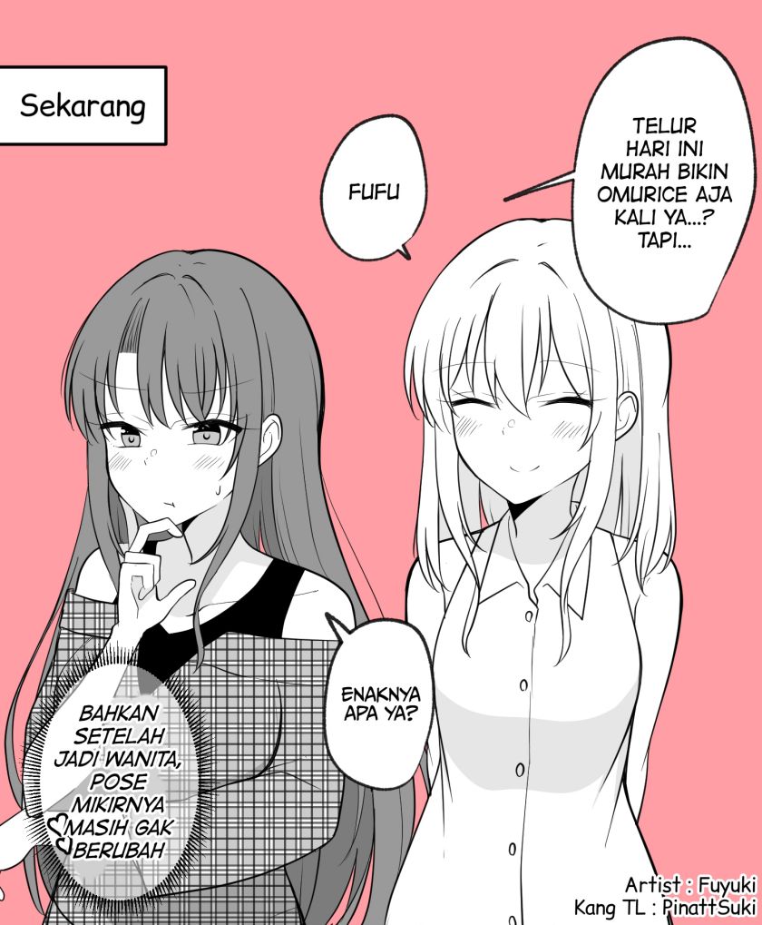 Baca Daily Life of a Couple in Which the Boyfriend Became a Girl One Day Chapter 12 Gambar 2