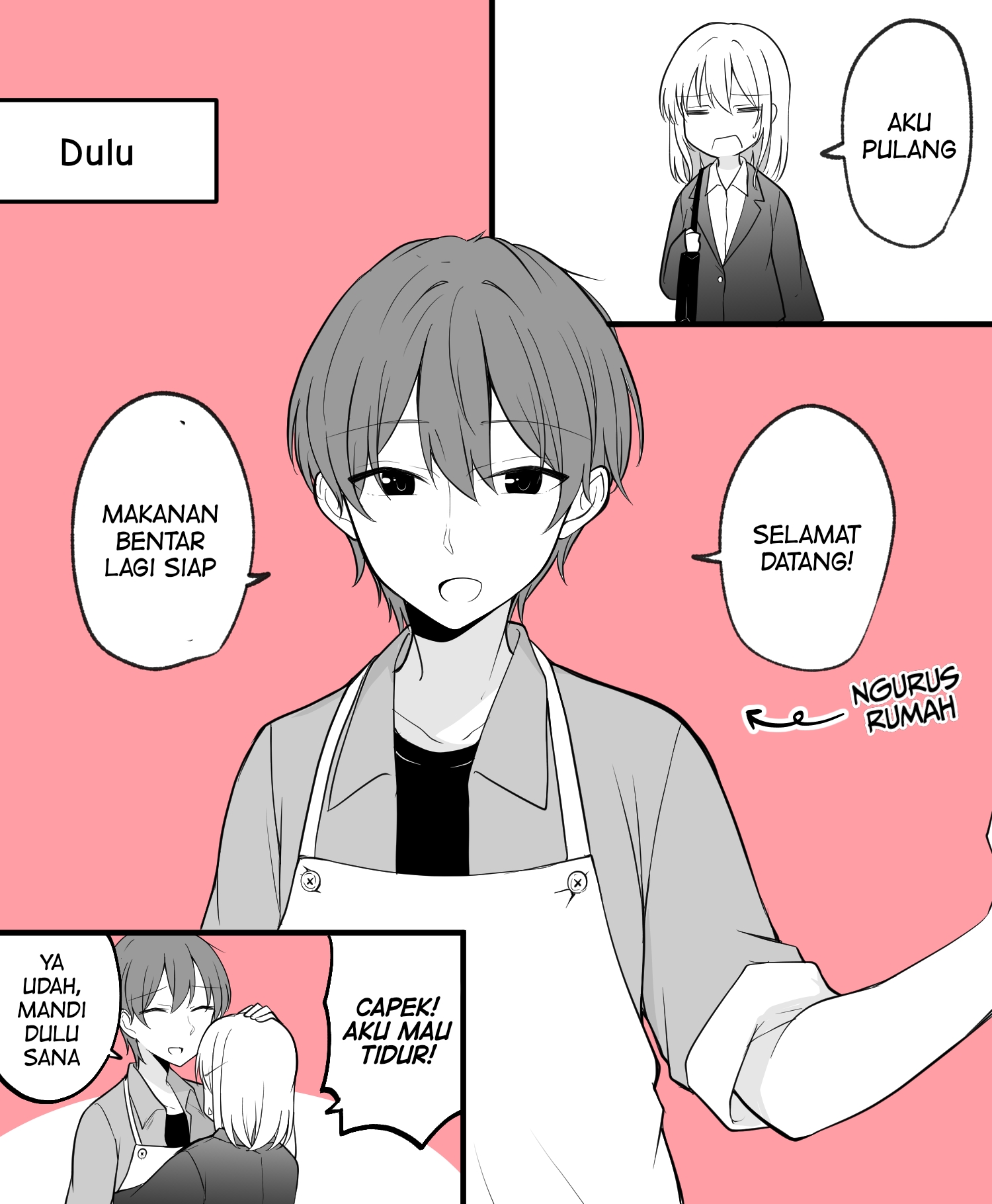 Baca Komik Daily Life of a Couple in Which the Boyfriend Became a Girl One Day Chapter 07 Gambar 1