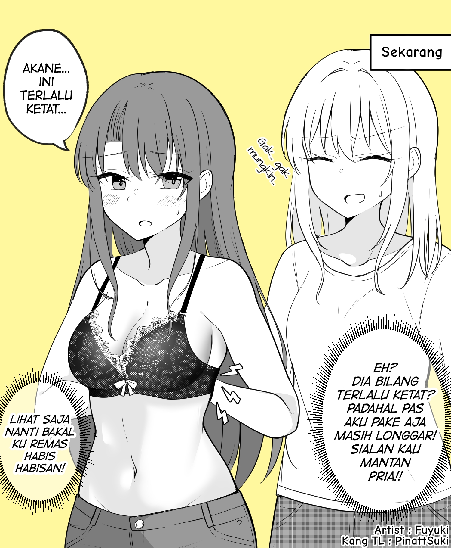 Baca Daily Life of a Couple in Which the Boyfriend Became a Girl One Day Chapter 02 Gambar 2