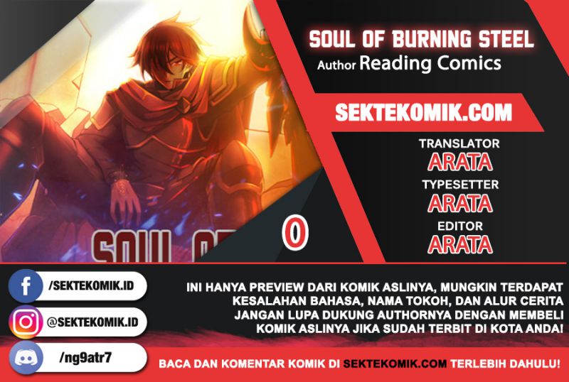 Baca Komik Soul Of Burning Steel Chapter 00.1 Gambar 1