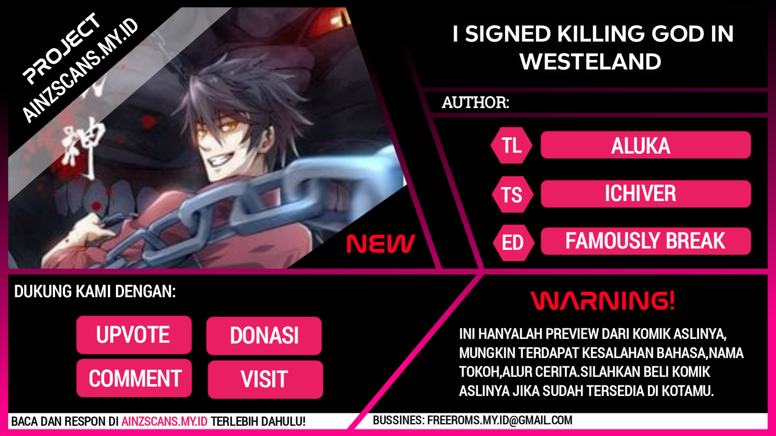 Baca Komik I signed Killing God in the Wasteland Chapter 06 Gambar 1