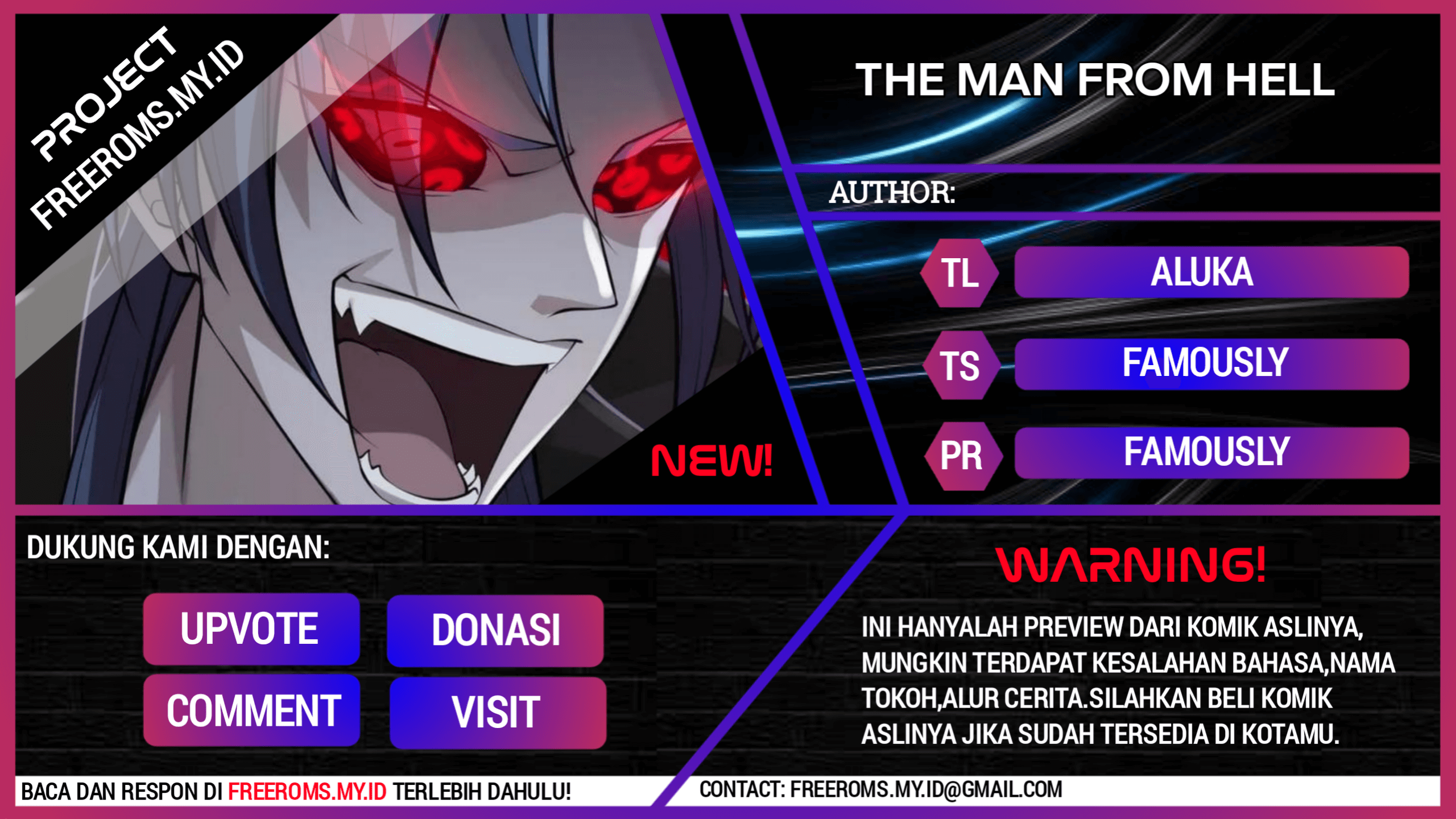 Baca Komik Man From Hell Chapter 14 Gambar 1