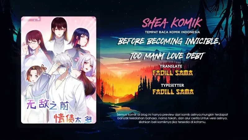 Before Becoming Invincible, Too Many Love Chapter 01 1