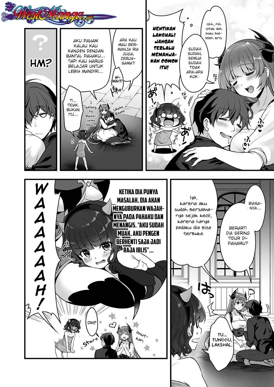 Eroge Yattetara Isekai ni Tensei shita no de Bishoujo Maou o Doreika suru Chapter 05 Gambar 5