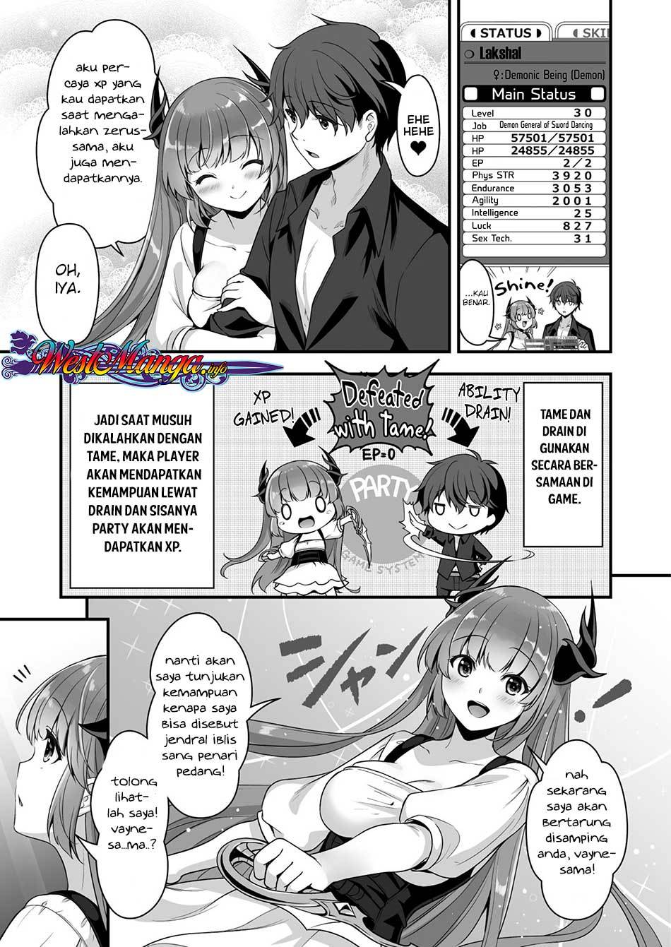 Eroge Yattetara Isekai ni Tensei shita no de Bishoujo Maou o Doreika suru Chapter 05 Gambar 8