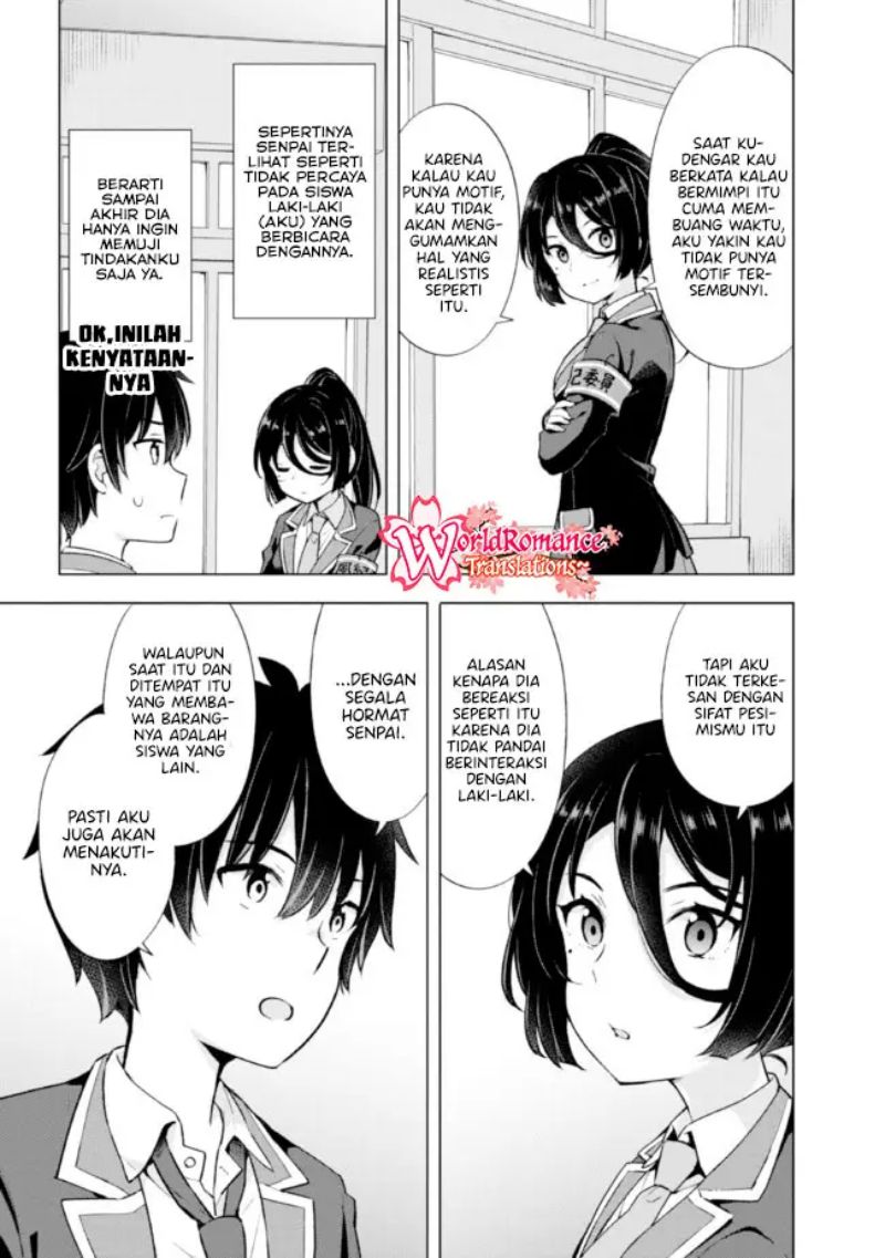 Yumemiru Danshi wa Genjitsushugisha Chapter 08 Gambar 7