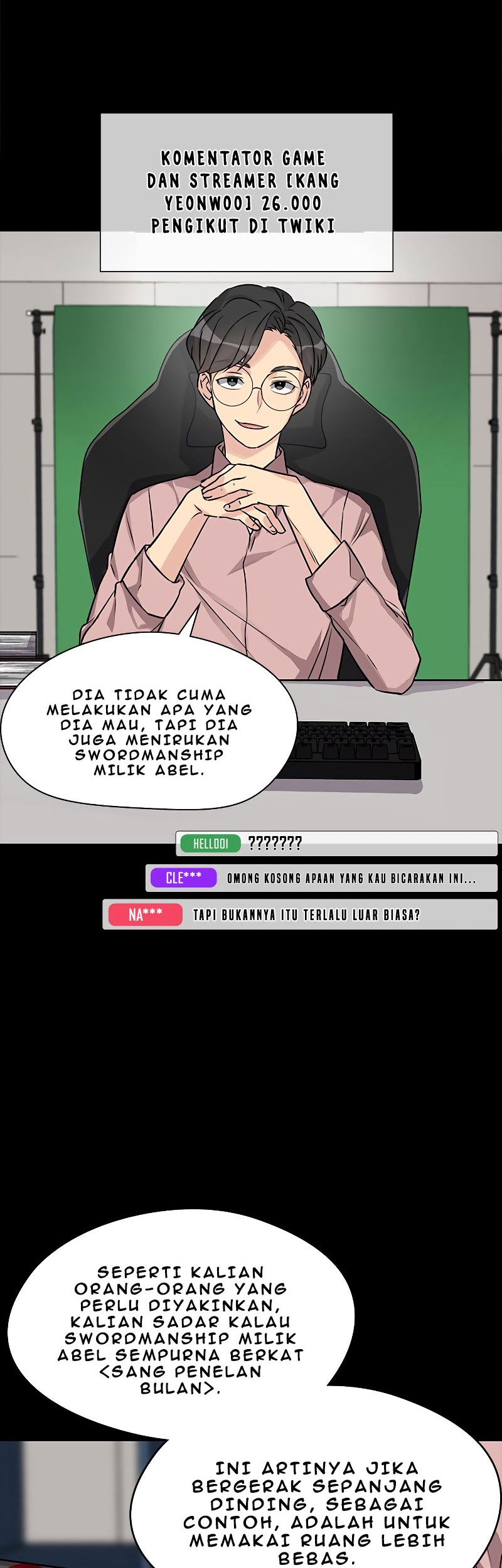 Gaming Stream of the Genius Chapter 08 Gambar 51
