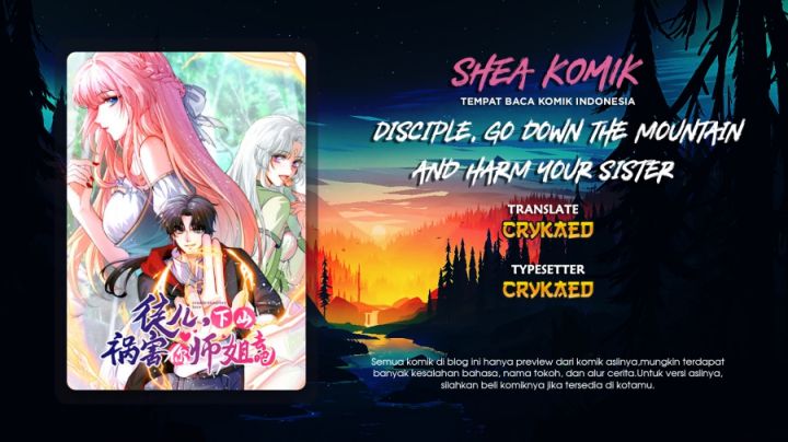 Baca Komik Disciple, Leave The Mountain And Harm Your Sisters Chapter 00.1 Gambar 1