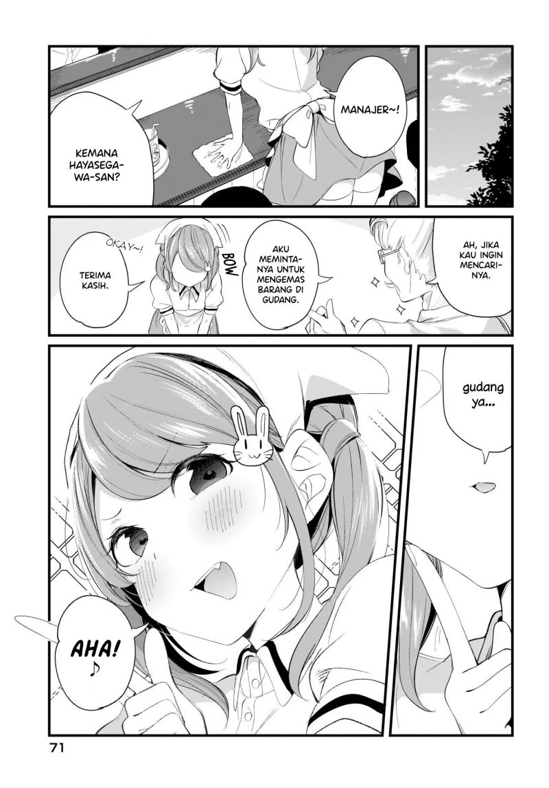 Hayasegawa-kun to Megami na Onee-san Chapter 08 Gambar 8
