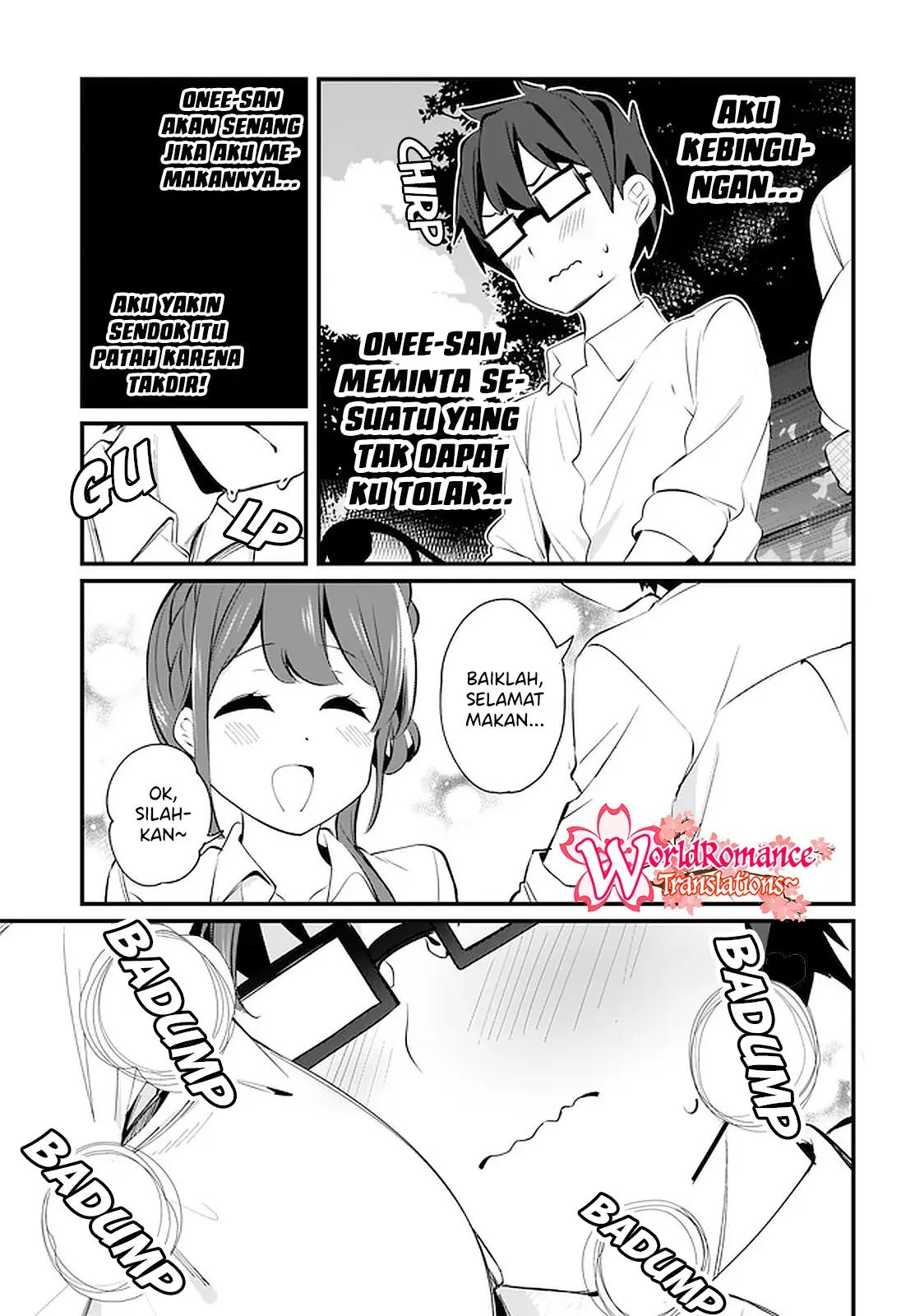 Hayasegawa-kun to Megami na Onee-san Chapter 06 Gambar 14