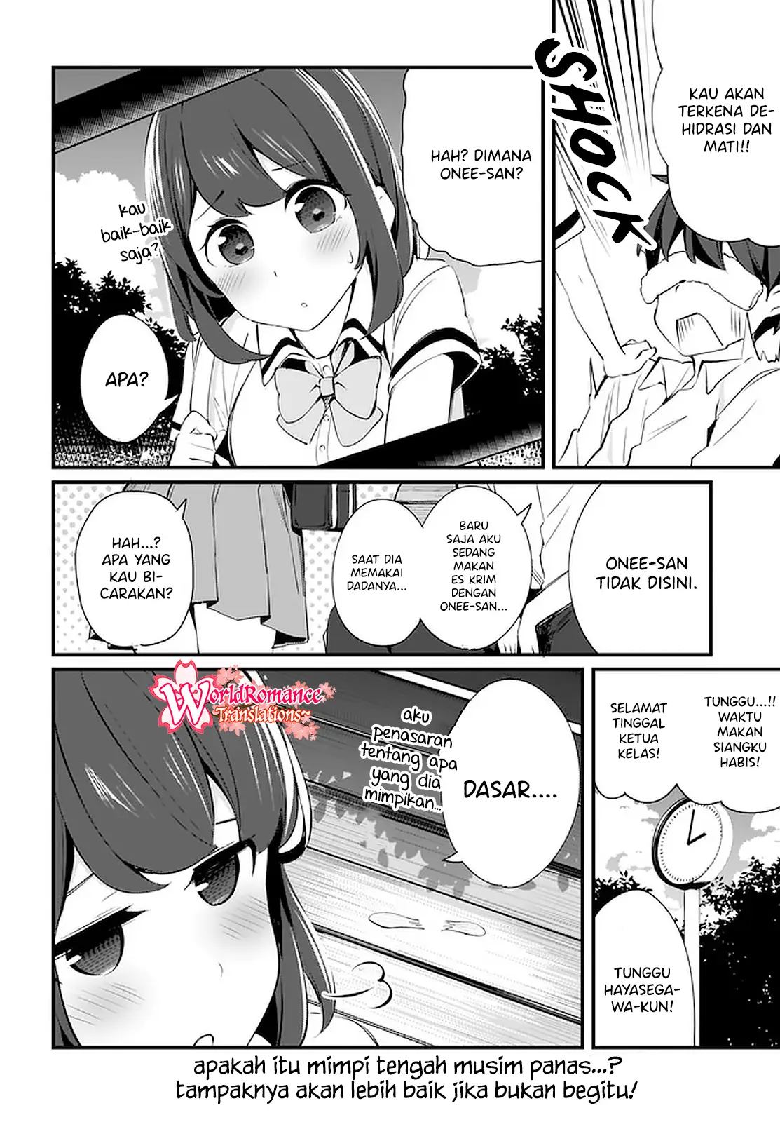 Hayasegawa-kun to Megami na Onee-san Chapter 06 Gambar 17