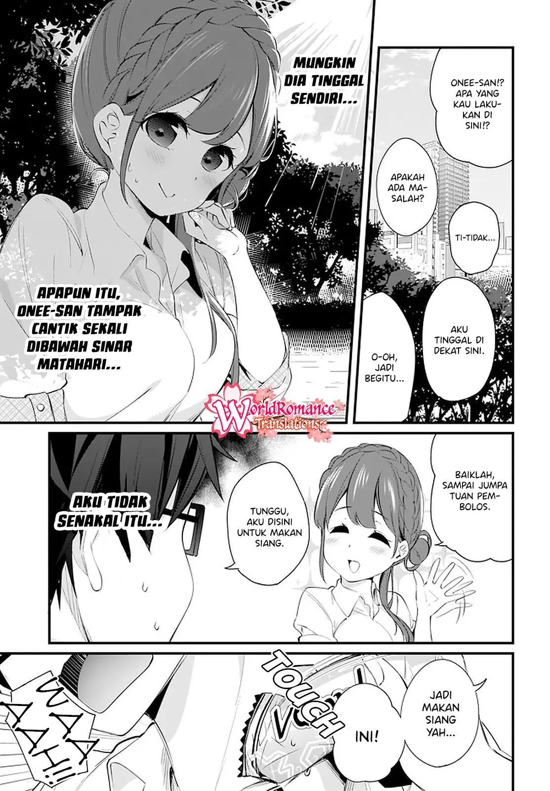 Hayasegawa-kun to Megami na Onee-san Chapter 06 Gambar 4