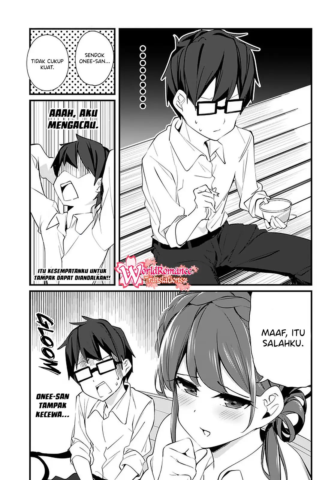 Hayasegawa-kun to Megami na Onee-san Chapter 06 Gambar 8