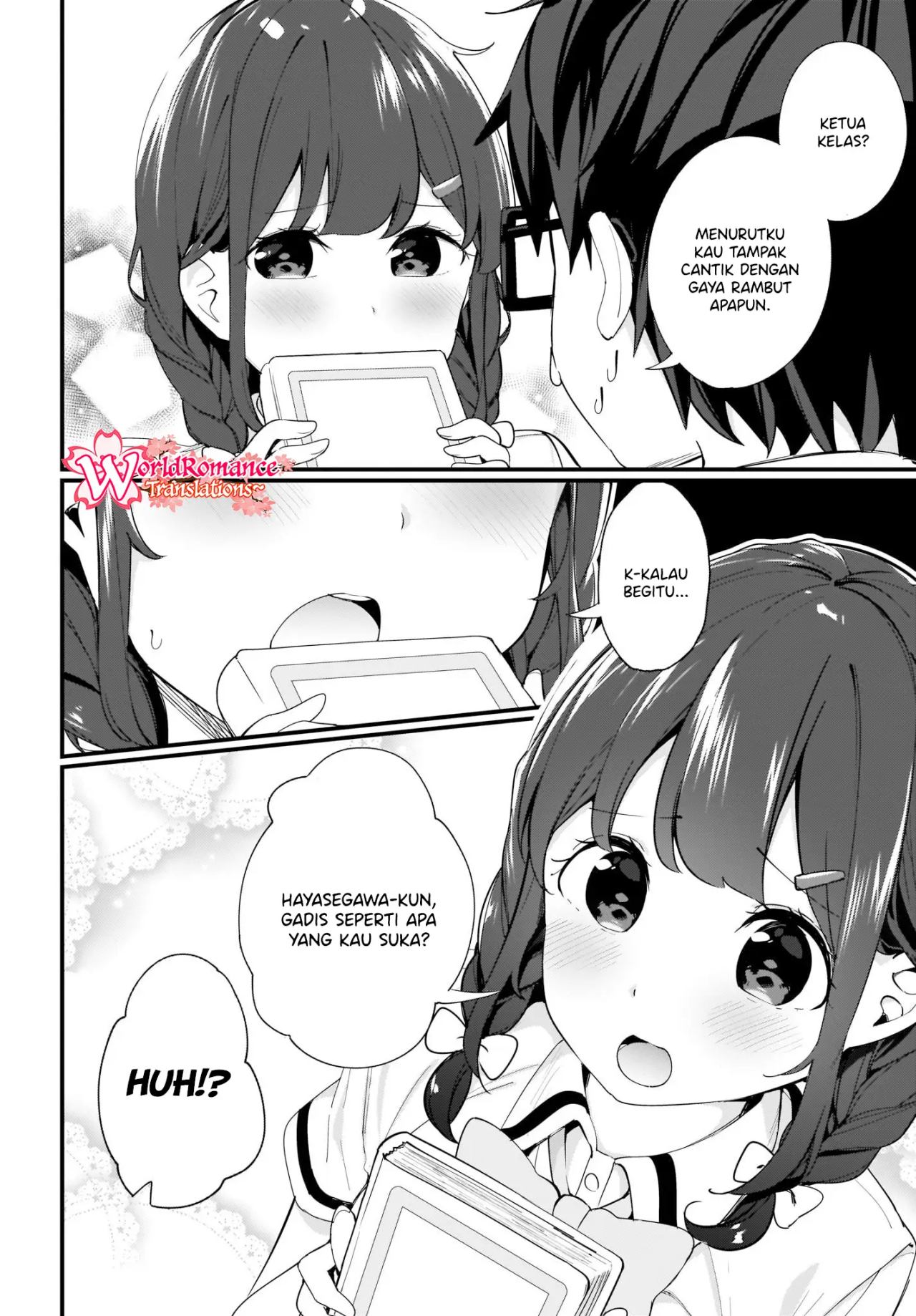 Hayasegawa-kun to Megami na Onee-san Chapter 04 Gambar 11