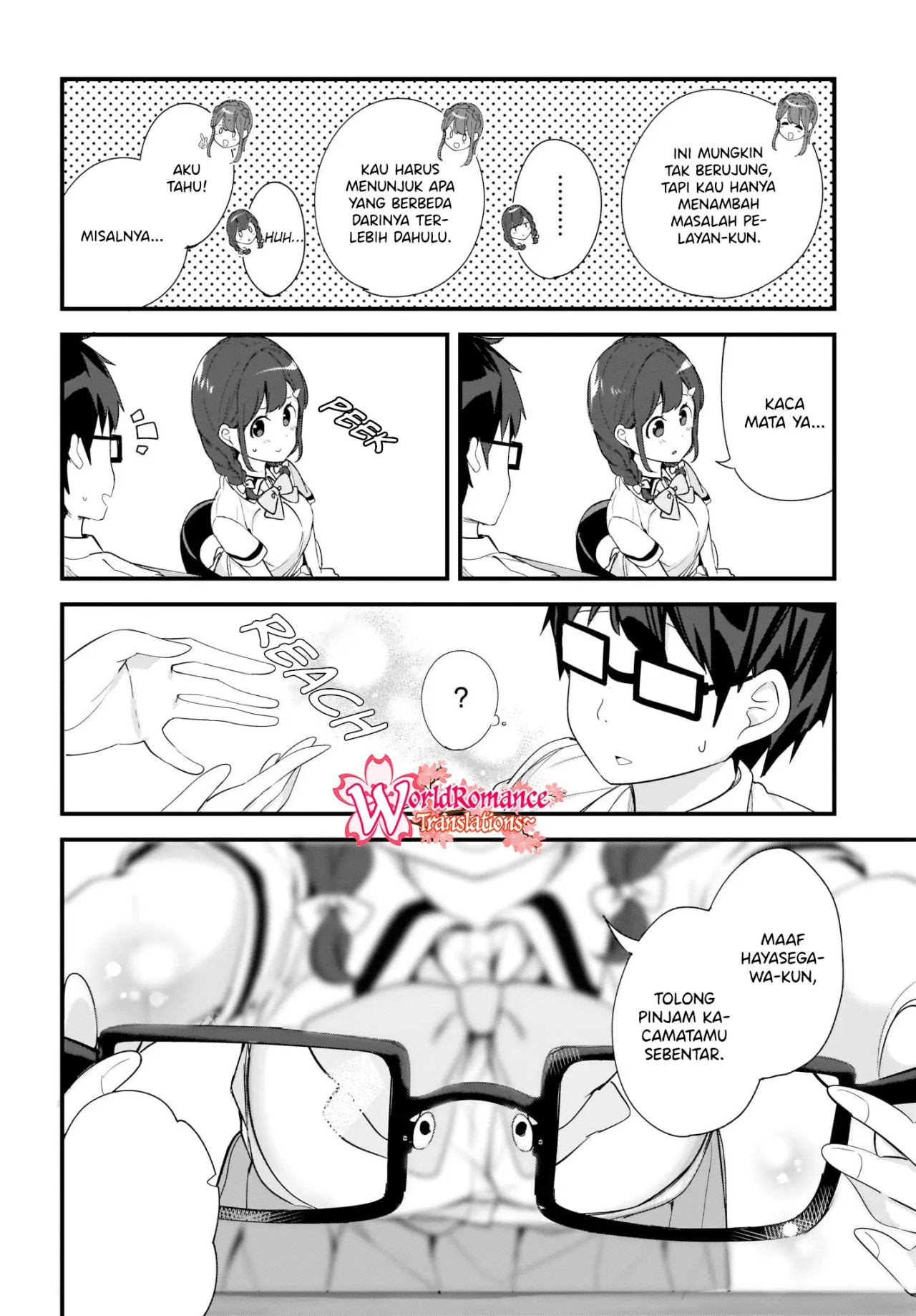 Hayasegawa-kun to Megami na Onee-san Chapter 04 Gambar 13