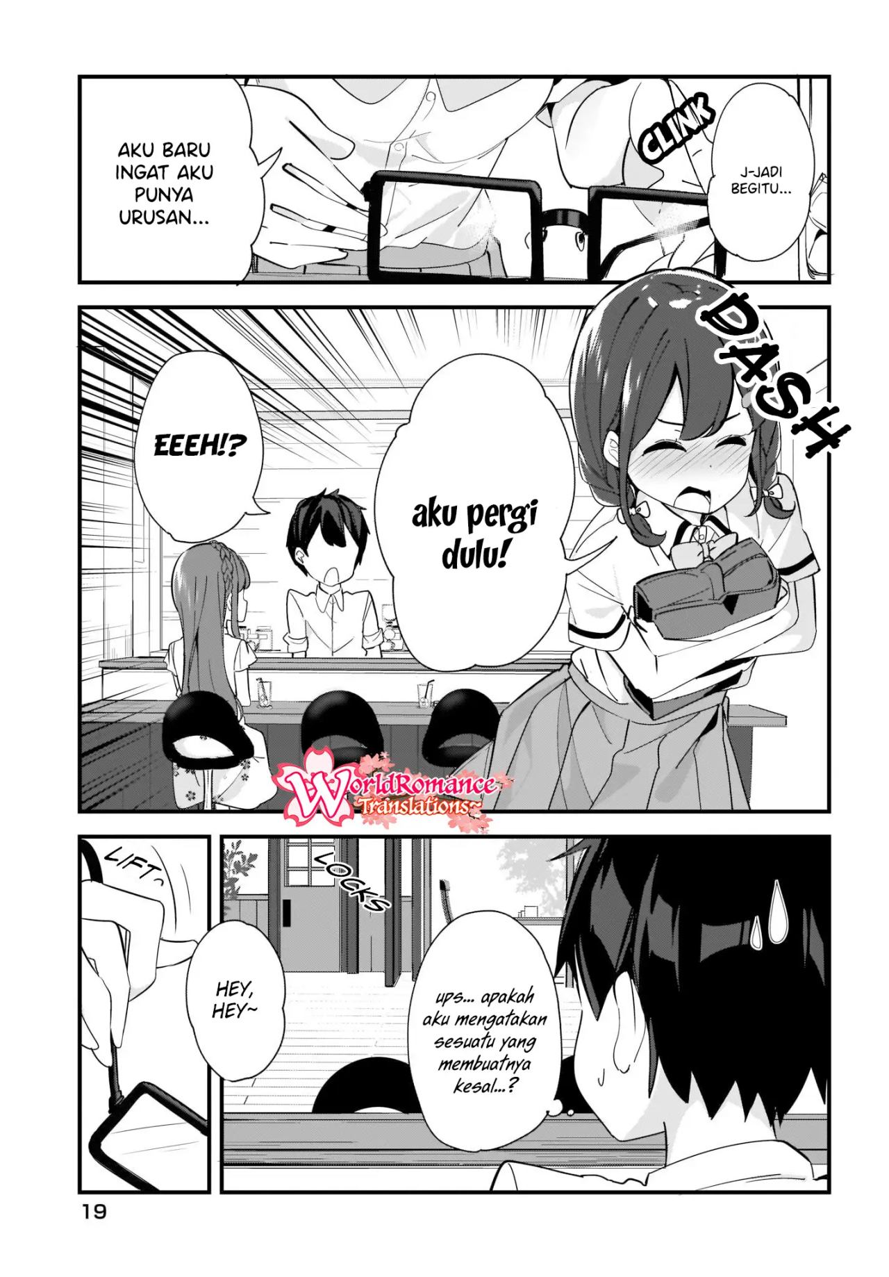 Hayasegawa-kun to Megami na Onee-san Chapter 04 Gambar 16