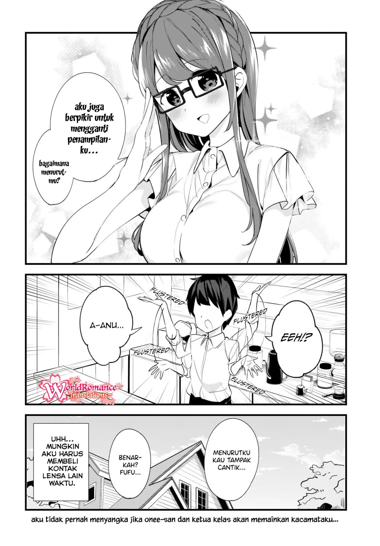 Hayasegawa-kun to Megami na Onee-san Chapter 04 Gambar 17