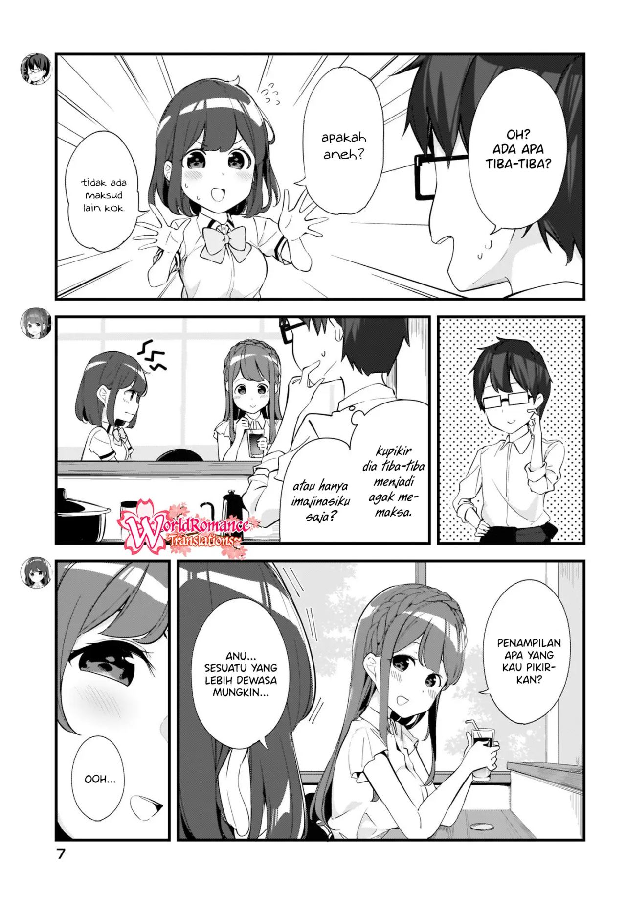 Hayasegawa-kun to Megami na Onee-san Chapter 04 Gambar 4